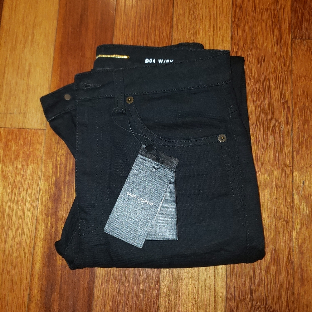 Yves Saint Laurent Black Jeans
